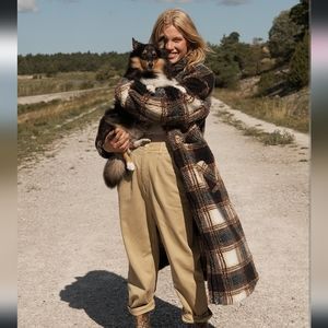 Free People Sloan Maxi Shirt Jacket